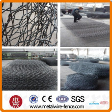 Gabion boxes / gabion basket / gabion mesh (usine de Chine)